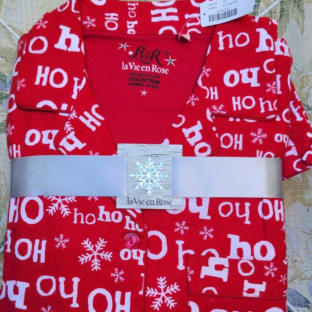Christmas Flannel Pajama Set